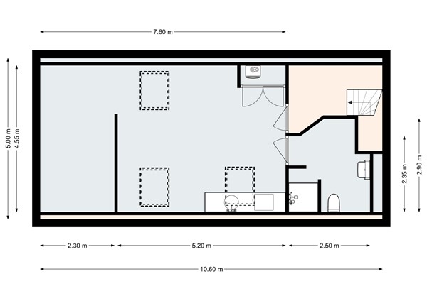 Floorplan - Sint-Antoniusstraat 13, 4611 TA Bergen op Zoom
